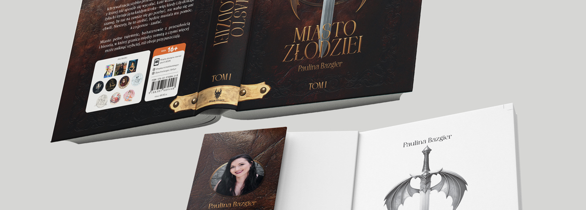 Okładka ze skrzydełkami