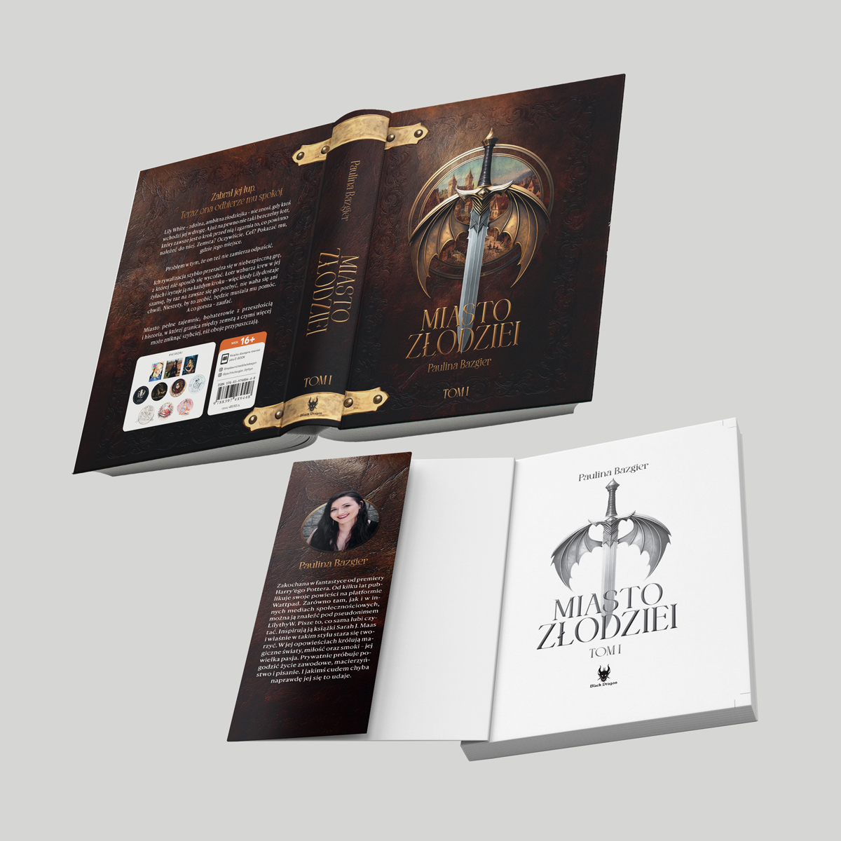 Okładka ze skrzydełkami