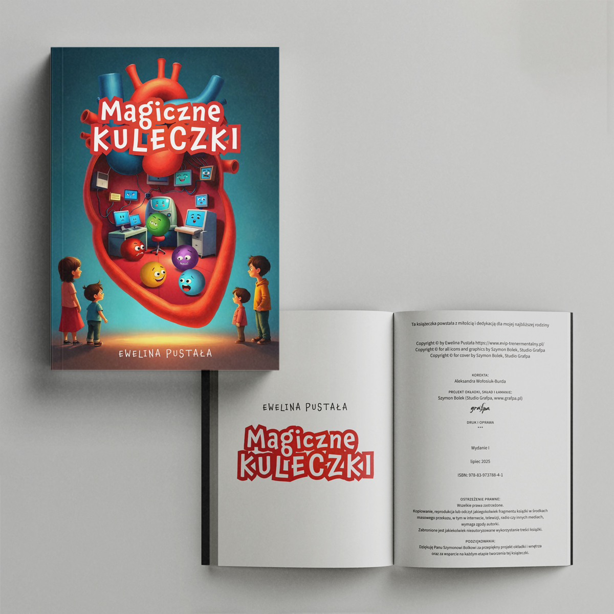 Projekt bajki dla dzieci - okładka